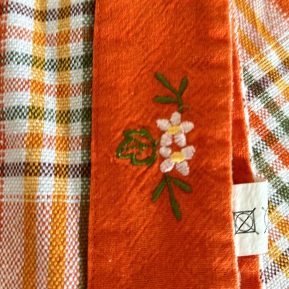 Romanian tablecloth w. napkins/placemat, mitten and hot plate support. - Picture 6 of 12